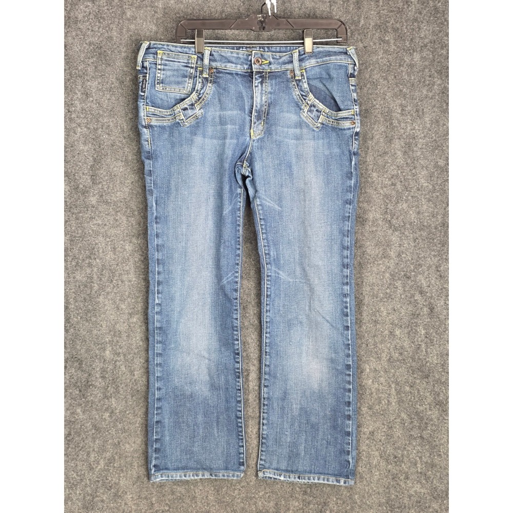 AJ Armani Jeans Indigo 006 Series Denim Pants Men 33 Blue Regular Straight Fit‎